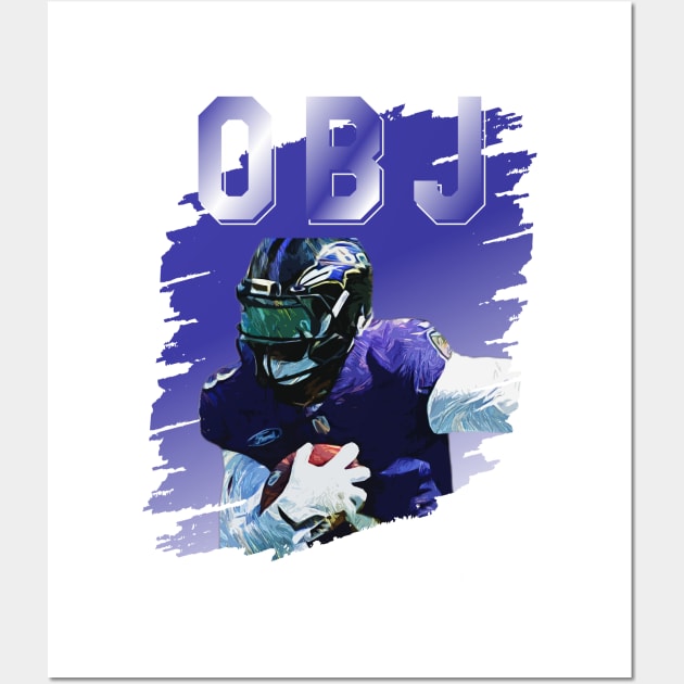 Odell Beckham Jr || OBJ Wall Art by Aloenalone